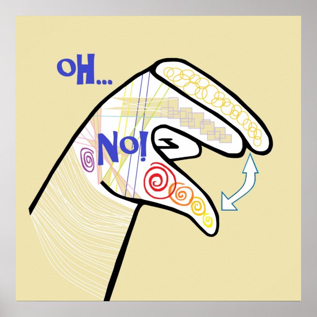 ASL Oh NO Poster (Vorne)