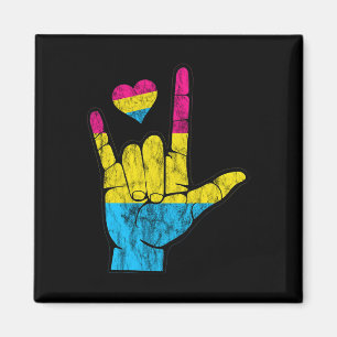 Asl Pride Panual Hearing Loss Deaf Bewusstsein Mon Magnet