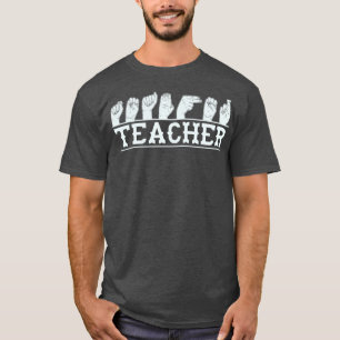ASL-Unterhaltung für Sprachlehrer T-Shirt