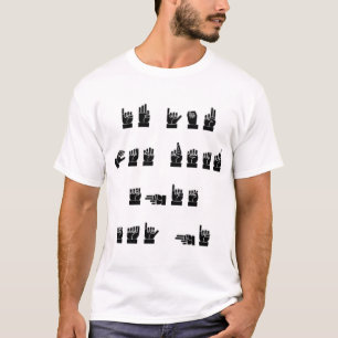 ASL, wenn Sie dieses lesen können, sagen hallo # T-Shirt