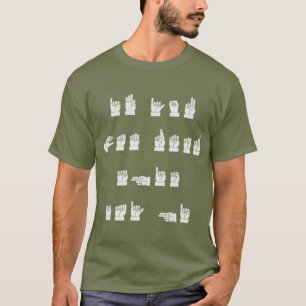ASL, wenn Sie dieses lesen können, sagen hallo # T-Shirt