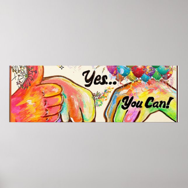 ASL Yes, Sie können POSTER (Vorne)