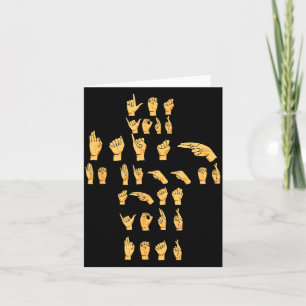 Asl-Zitat - Lass deinen Glauben größer sein als de Karte