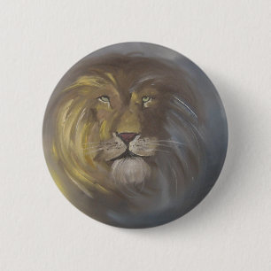 Aslan - Löwe Button