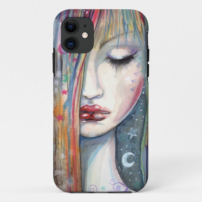Asleep Fantasy Modernes Pop Malerei Case-Mate iPhone Hülle (Rückseite)