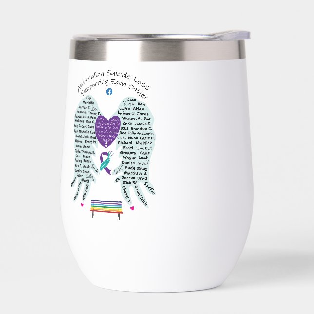 ASLSEO - Water Bottle 2 Designs Gold und Blau (Links)