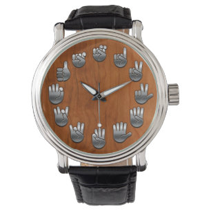 ASLWoodgrain v2 Armbanduhr