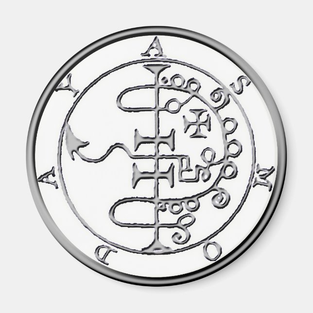 Asmoday Asmodeus Siegel Magnet (Vorne)