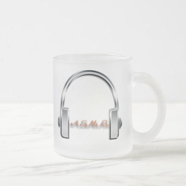 ASMR Kopfhörer Mattglastasse (Rechts)