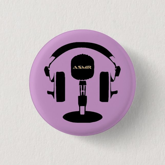ASMR-Logo Button (Vorderseite)