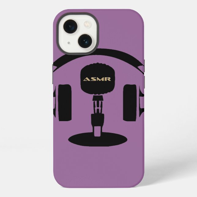 ASMR-Logo iPhone Hülle (Rückseite)