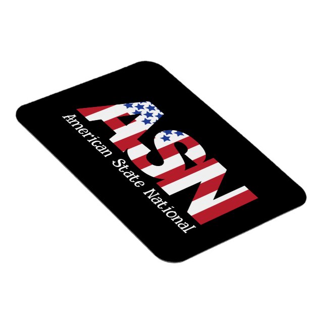 ASN - American Staat National Magnet (Rechte Seite)