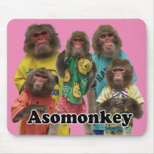 Asomonkey mouse pad version2. Asomonkey マウみん2 なの