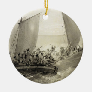 Asow-Kosake-Boarding ein türkischer Seeräuber voll Keramikornament