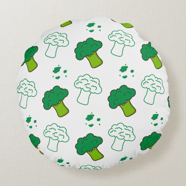 Aspabroc Rundes Kissen (Rückseite)