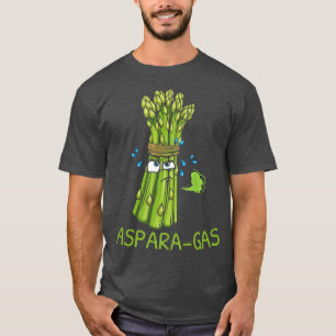 Asparagas Asparagus Garden Vegetable Vegetarian Ve T-Shirt