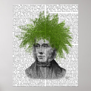 Asparagus Fern Head Pflanzen Head Poster