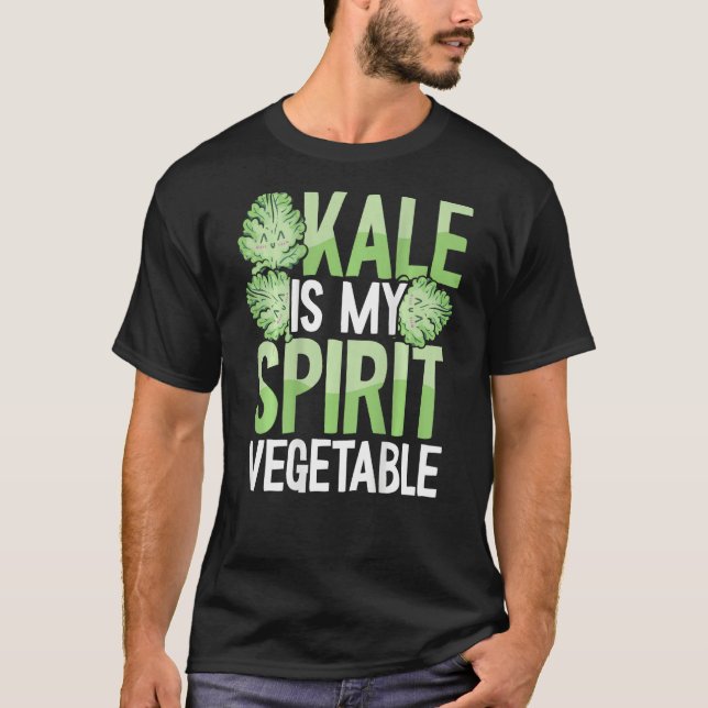 Asparagus Is My Spirit Vegetable Backprint Vegetab T-Shirt (Vorderseite)