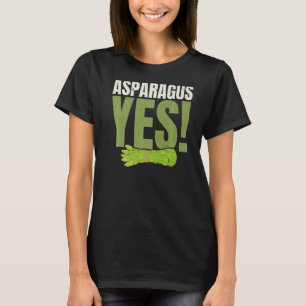 Asparagus Ja Garten Gemüse Gemüse Vegan T-Shirt