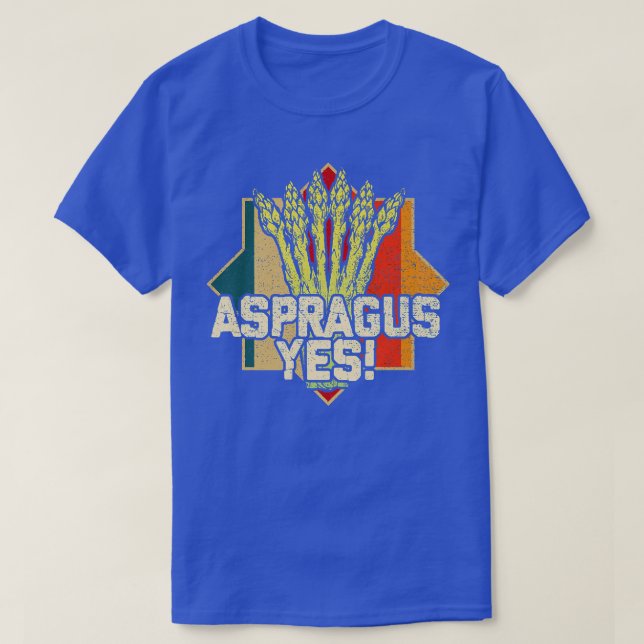 Asparagus Ja Gemüsegärtner 76 T-Shirt (Design vorne)