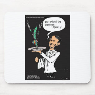 Asparagus Speers Funny Gifts T-Shirts Tasse & mehr Mousepad