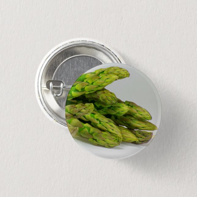 Asparagus Speerspitzen Button (Vorne & Hinten)