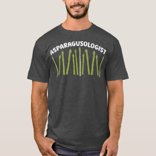 Asparagusologin Asparagus Lover Veganes Gemüse V T-Shirt