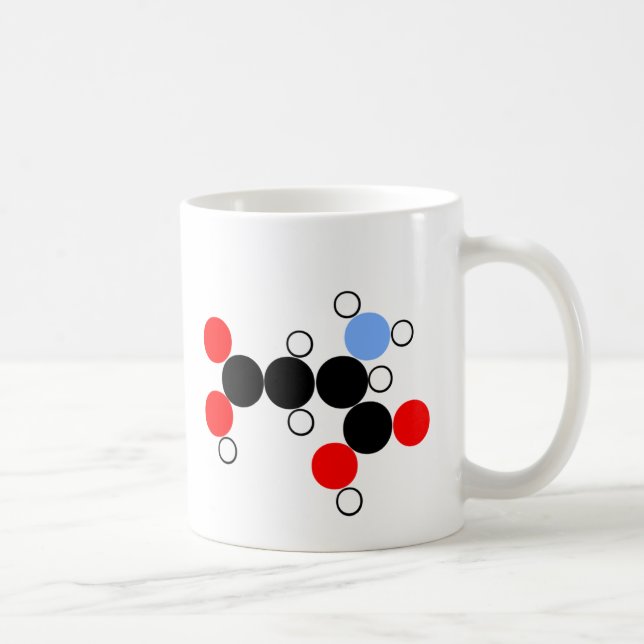 Aspartatsäure Kaffeetasse (Rechts)