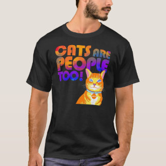 Aspca Katzen sind Menschen zu leicht T-Shirt