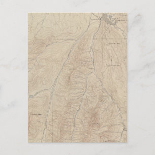 Aspen Atlas Sheet Postkarte