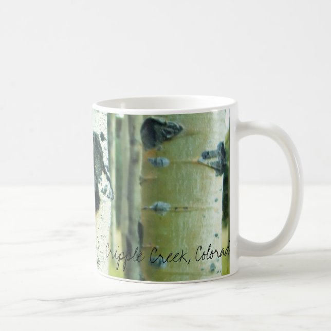 Aspen-Barke, Krüppel-Nebenfluss, Colorado Tasse (Rechts)