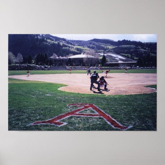 Aspen Baseball Poster (Vorne)
