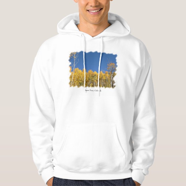 Aspen-Bäume, Colorado Hoodie (Vorderseite)