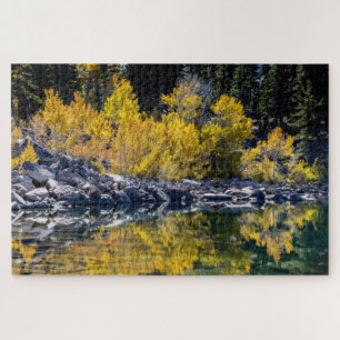 Aspen Beauty am Sherwin Lake, 1014 Stücke Puzzle