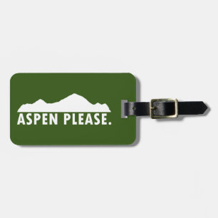 Aspen bitte gepäckanhänger