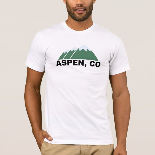Aspen, Co T-Shirt (Vorderseite)