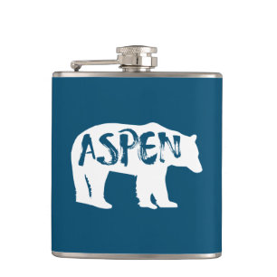 Aspen Colorado Bear Flachmann