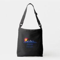 Aspen Colorado CO Flag 2021 Road Trip Ski Wandern