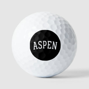 ASPEN Colorado Golfball
