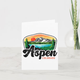 Aspen Colorado Gran Canaria Vintager 80er Aspe Karte