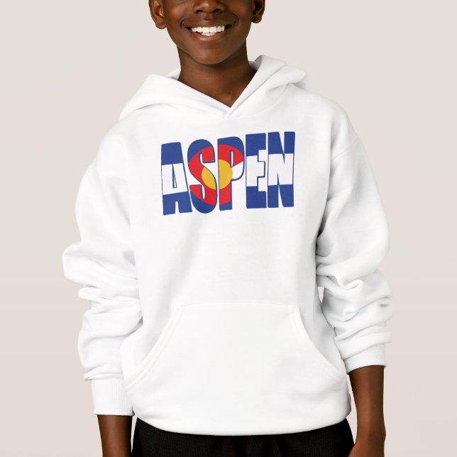 Aspen Colorado Hoodie (Vorderseite)
