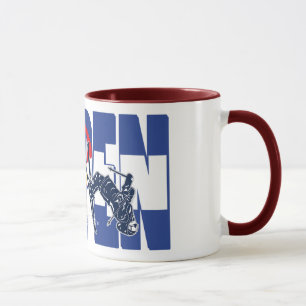 Aspen Colorado mit Schneeskier Tasse
