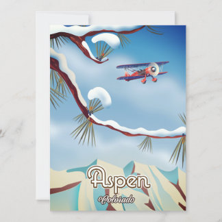 Aspen Colorado Reiseplakat