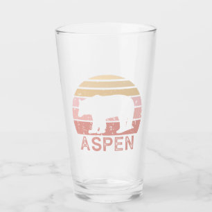 Aspen Colorado Retro Bär Glas
