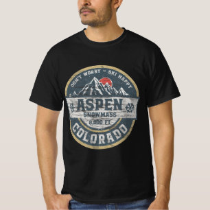 Aspen Colorado Rocky Mountains T-Shirt Wandern Cam