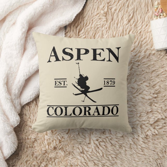 Aspen Colorado ski Kissen (Decke)