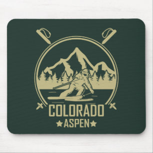 Aspen Colorado Ski Mousepad