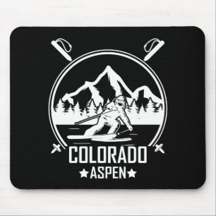 Aspen Colorado ski Mousepad