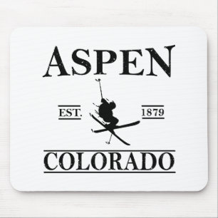 Aspen Colorado ski Mousepad