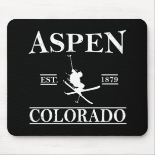 Aspen Colorado ski Mousepad